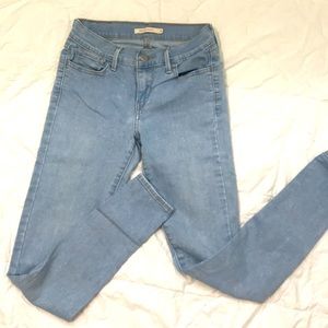 Levi’s 710 Super Skinny Light Wash Jeans